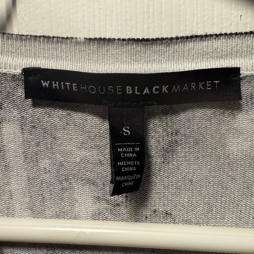 White House Black Market Floral Cardigan Small - Picture 2 of 4